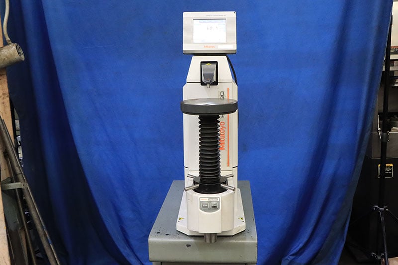 Mitutoyo #HR-530, digital Rockwell/superficial hardness tester, 9.8" vertical capacity, 6" throat, 2024 - Image 5