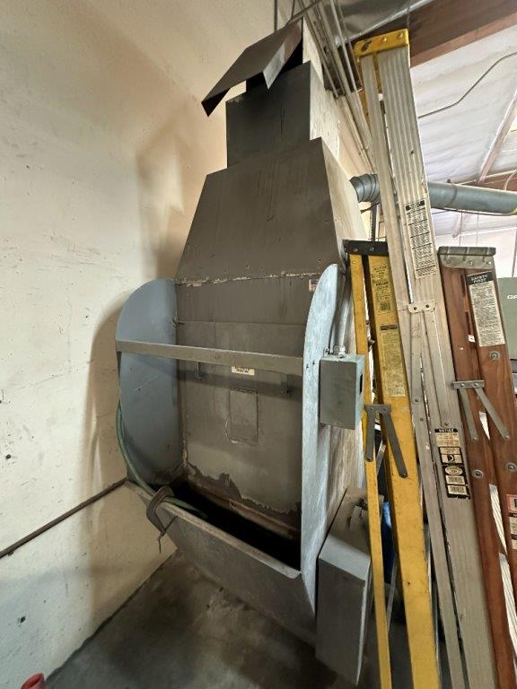 35" GrindingMaster #2075M, wide belt grinding/graining machine, 18 HP - Image 4