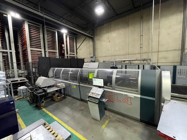 22 Ton, Salvagnini #SL-4, CNC punch/laser combo, 2000 watt, 168" x 65" sheet, 460 V., 2012 - Image 2
