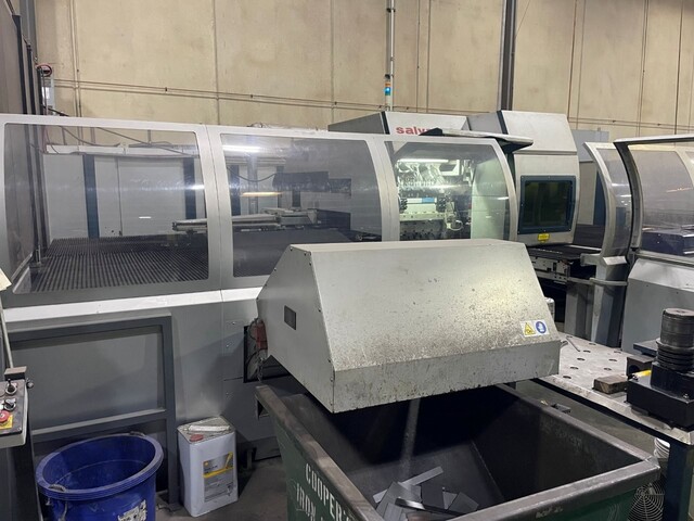22 Ton, Salvagnini #SL-4, CNC punch/laser combo, 2000 watt, 168" x 65" sheet, 460 V., 2012 - Image 6