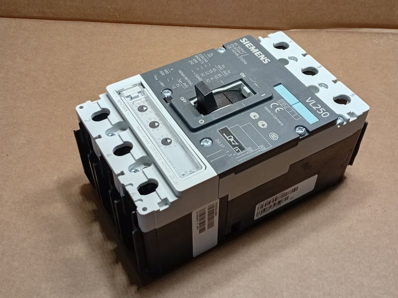 250 Amps Siemens #3VL3725-1LB33-0AA0, Sentron VL250 Molded Case Circuit Breaker, 3 pole, LI protection, 600 - Image 3