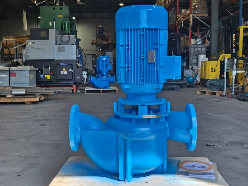 1,200 GPM @ 31' TDH, SPX Flow #CL-150-160, CombiLine In-Line Centrifugal Pump, 5-7/8" suction/discharge, 14.7 - Image 1