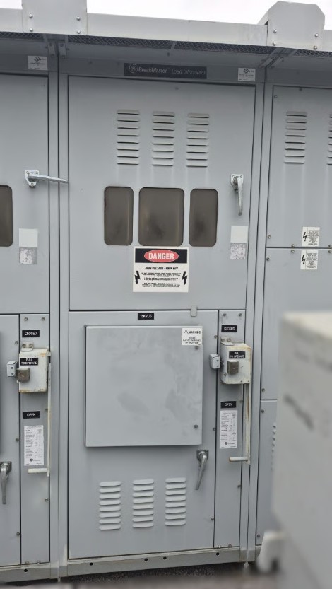 1200 Amp. General Electric, Breakmaster, 15 KV, Fused Outdoor Load Interrupter Switch, 95 KV BIL, 61 kA - Image 5
