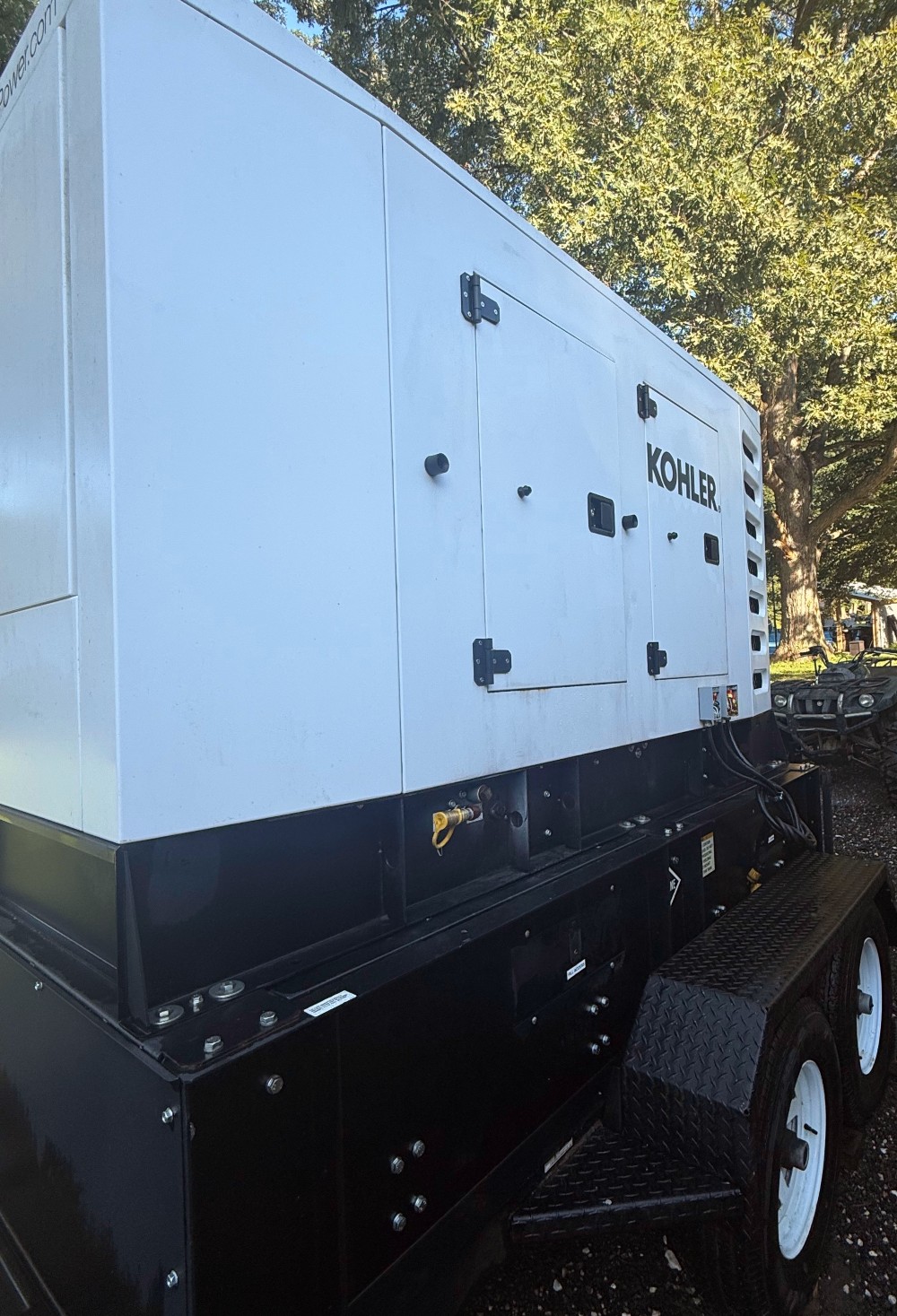 100/125 kW Kohler #125REZGT, Towable Propane Generator, 277/480V., Only 17 Load Hours / 101 Total Hours - Image 1