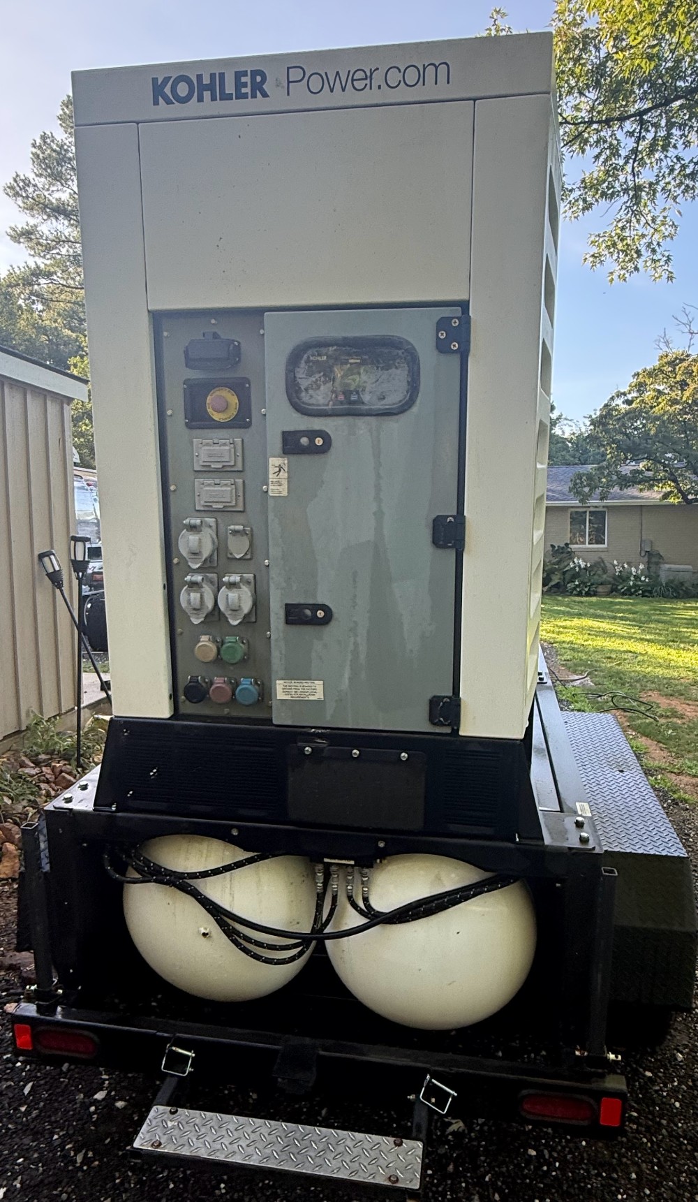 100/125 kW Kohler #125REZGT, Towable Propane Generator, 277/480V., Only 17 Load Hours / 101 Total Hours - Image 4