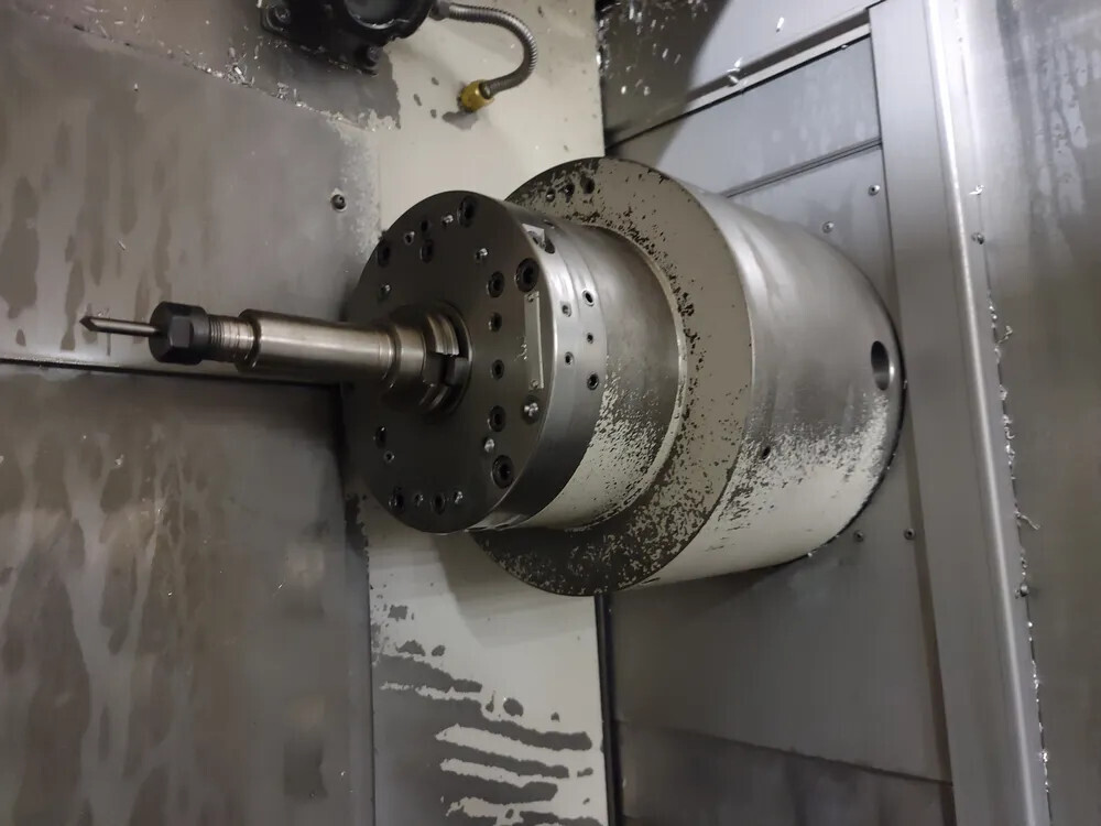 Mazak #HCN-5000-III, CNC Horizontal Machining Center, 28.7" X/Y, 29.1" Z, 19.69" pallets, 40 HP, 12000 RPM - Image 2