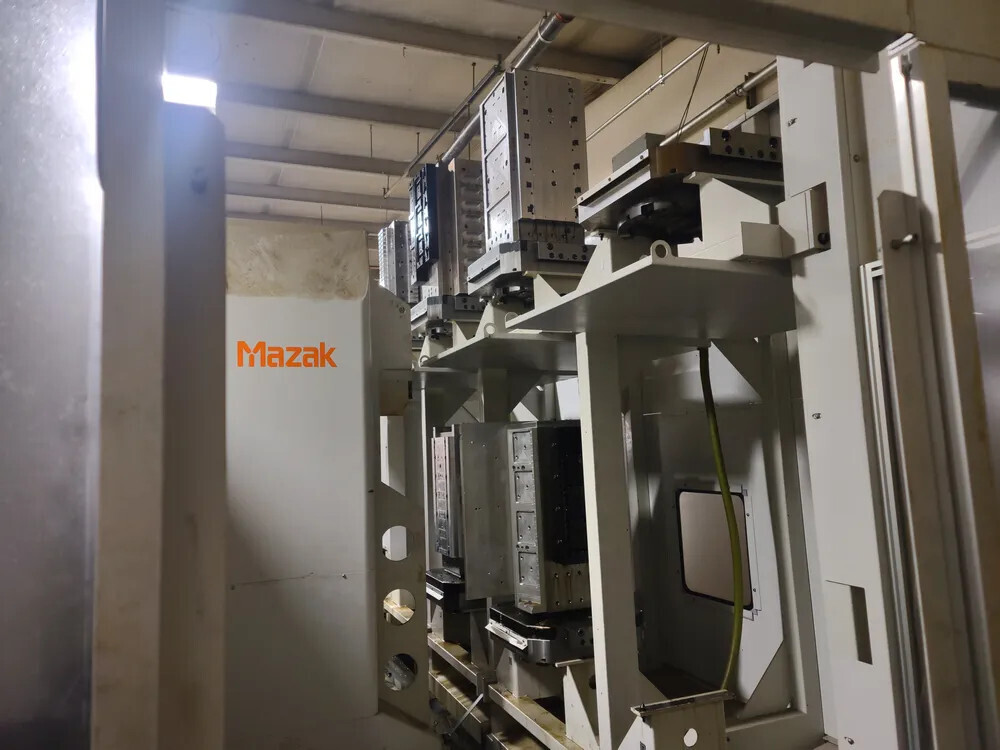 Mazak #HCN-5000-III, CNC Horizontal Machining Center, 28.7" X/Y, 29.1" Z, 19.69" pallets, 40 HP, 12000 RPM - Image 3