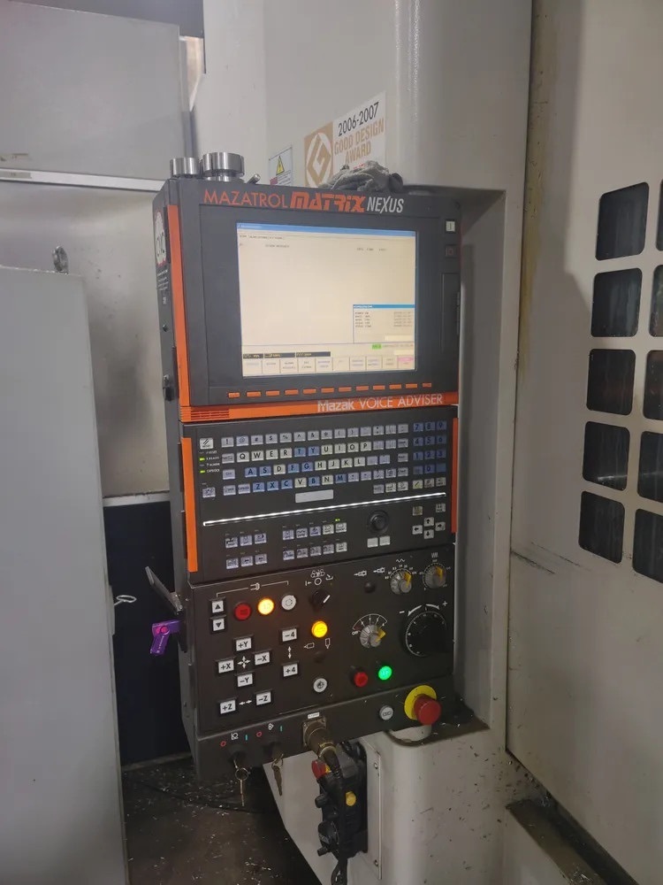 Mazak #HCN-5000-III, CNC Horizontal Machining Center, 28.7" X/Y, 29.1" Z, 19.69" pallets, 40 HP, 12000 RPM - Image 5