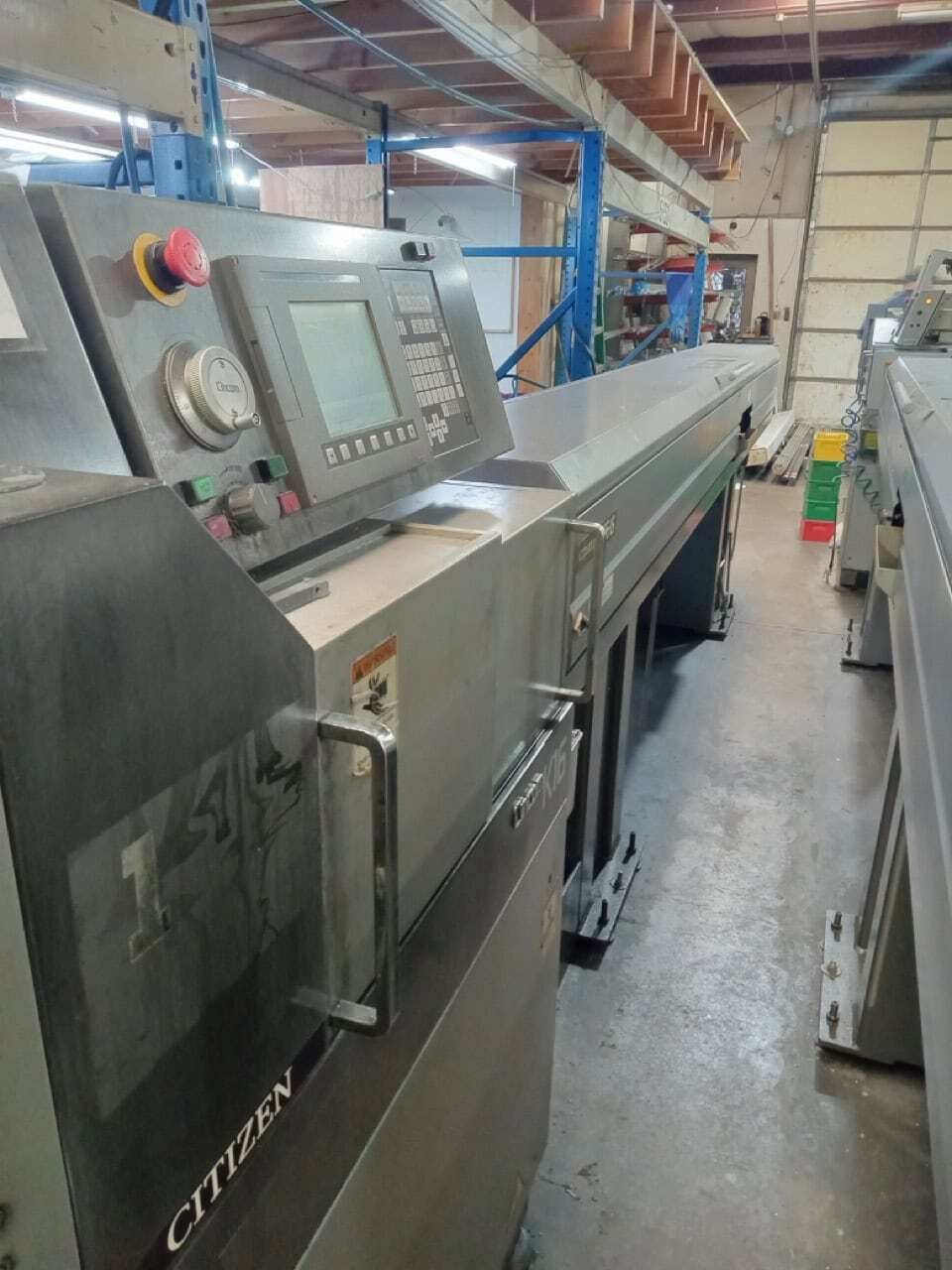 Citizen #K16, Swiss Type Automatic Screw Machine, 0.787" diameter, 9.84" max. machining length, 5 HP - Image 1