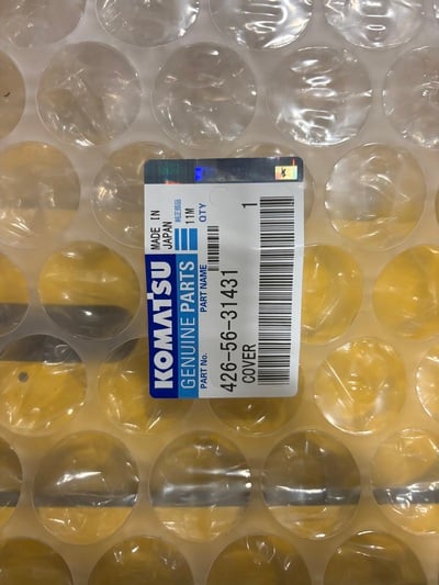Komatsu #419-06-41110, Sensor & Cover, genuine parts, Lot of 2 - Image 1