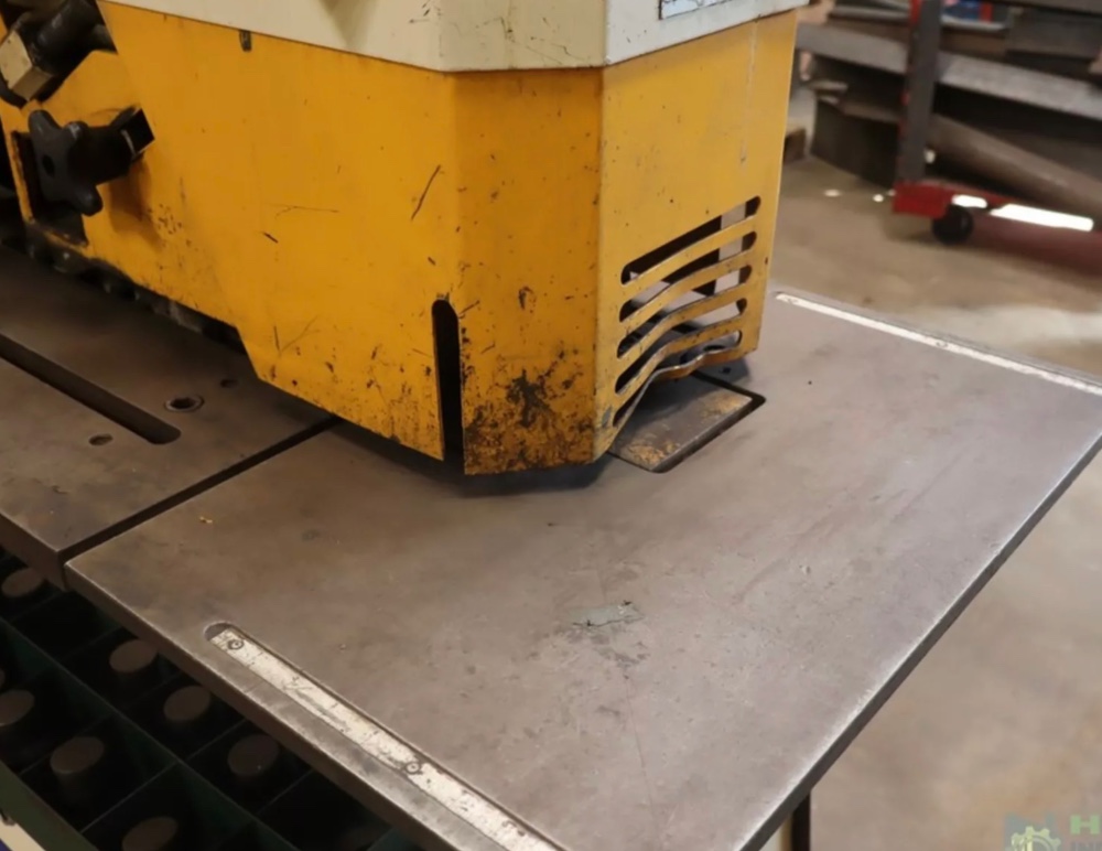 6" x 6" x 1/2" Geka Model 110/S, Notcher, Section Shear, Touch & Cut Gauge, New 2000, Tag #16446 - Image 5