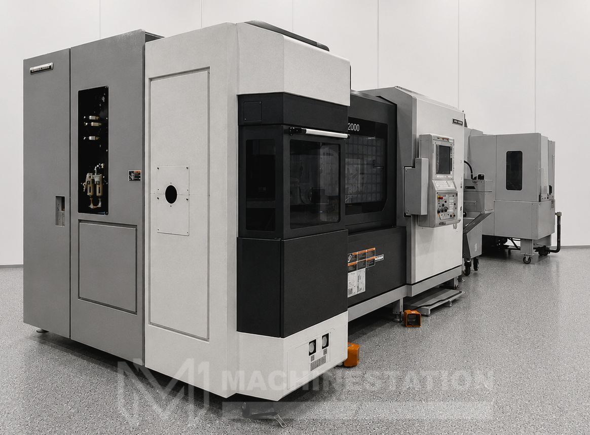 DMG Mori Seiki #NTX-2000/1500S, multi-axis CNC lathe, 25.9" swing, 8" chuck, 2.5" bar, 60.6" length, A2-6, 76 - Image 2