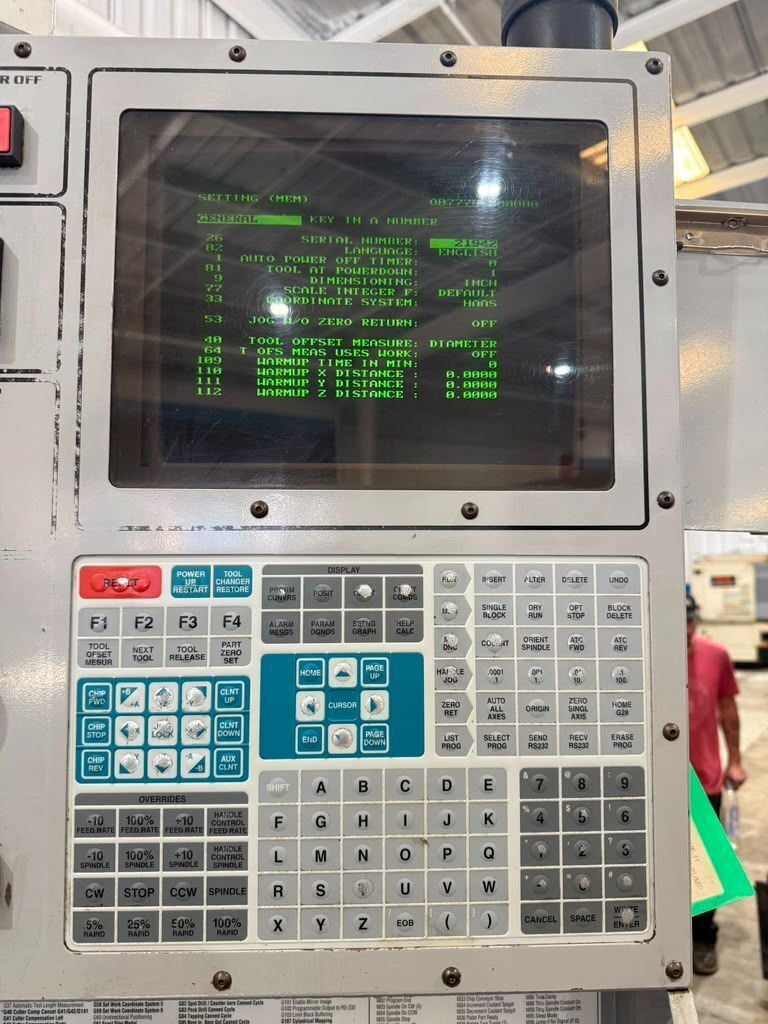 Haas #VF-11, CNC vertical machining center, 20 automatic tool changer, 120" X, 40" Y, 30" Z, 7500 RPM - Image 4