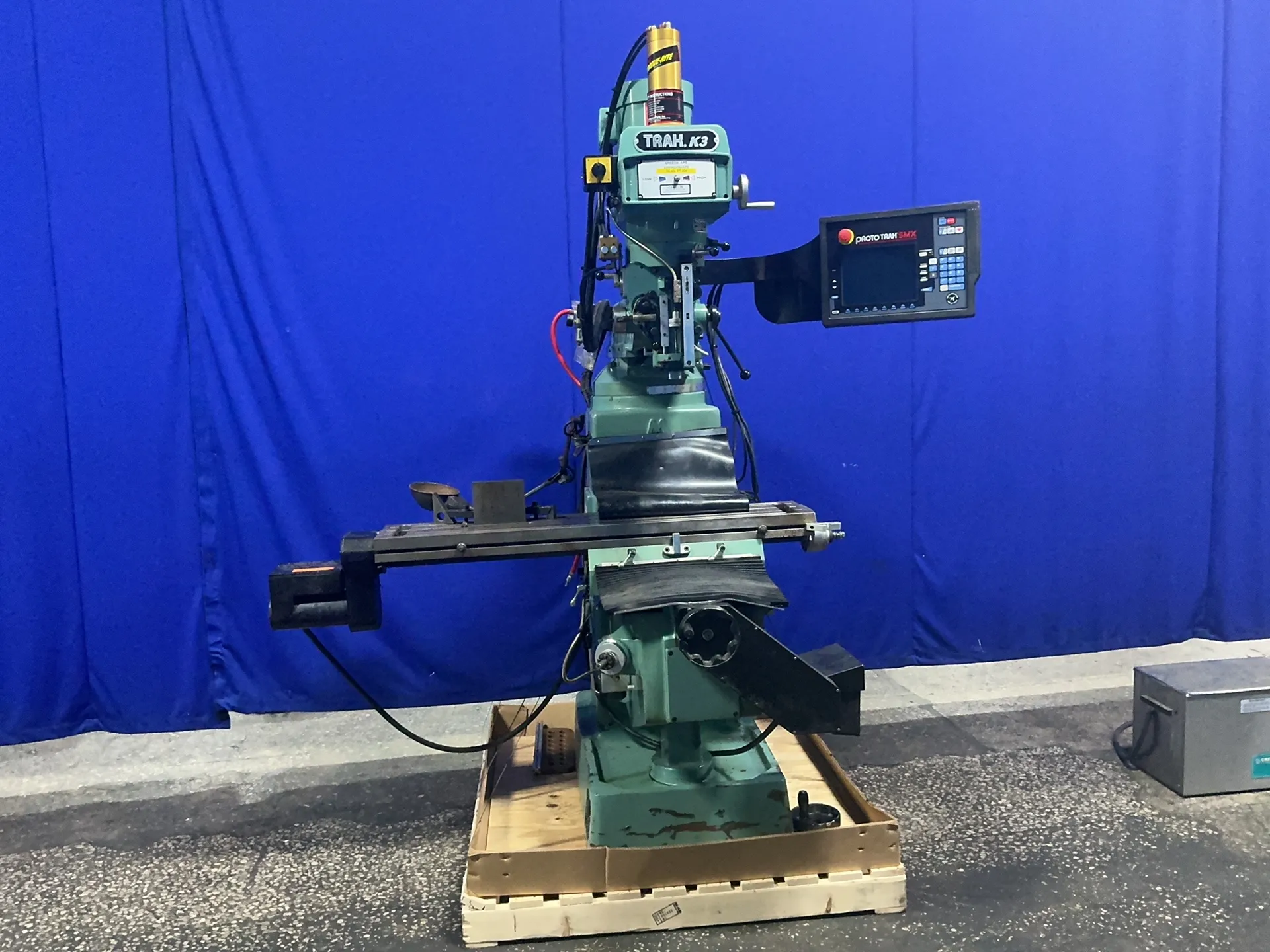 Southwestern Industries #Trak-K3SX, Vertical Mill, 10" X 50" Table, 3/60/220 V., 2011 (2 available) - Image 2