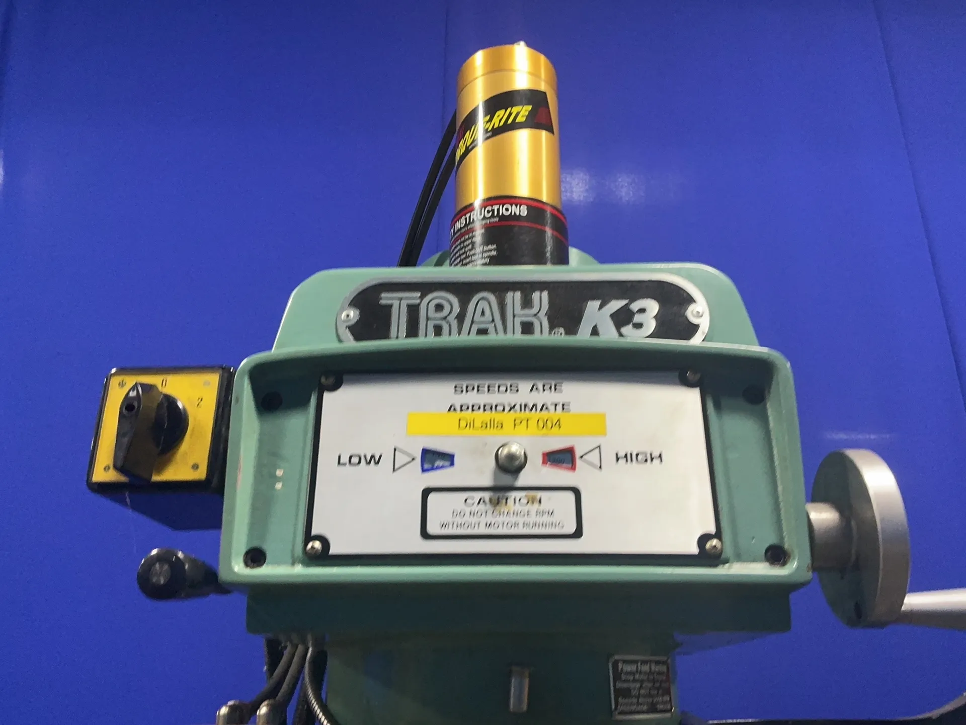 Southwestern Industries #Trak-K3SX, Vertical Mill, 10" X 50" Table, 3/60/220 V., 2011 (2 available) - Image 6