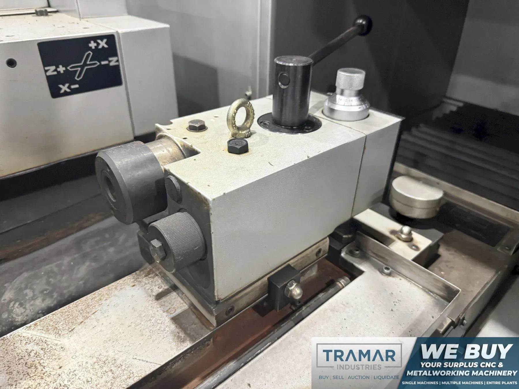 8.6" X 20" Okamoto #OGM-820U-III, CNC Cylindrical Grinder, 12" X 1" X 5" Grinding Wheel, MDI NC Control, 2018 - Image 4