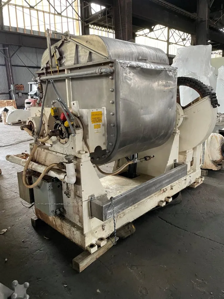 J.h. Day Mixing, Double Arm Mixer, 304 Stainless Steel, 150/225 Gallon Capacity, 125 PSI @ 353&deg;F Jacketed - Image 6