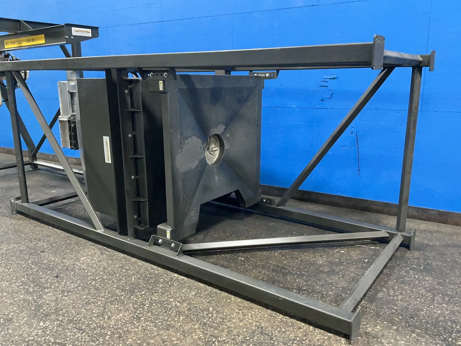 NBE, Bulk Bag Unloader, w/ Hopper, 2 Ton, 16 FPM, 3/60/460 V. - Image 2