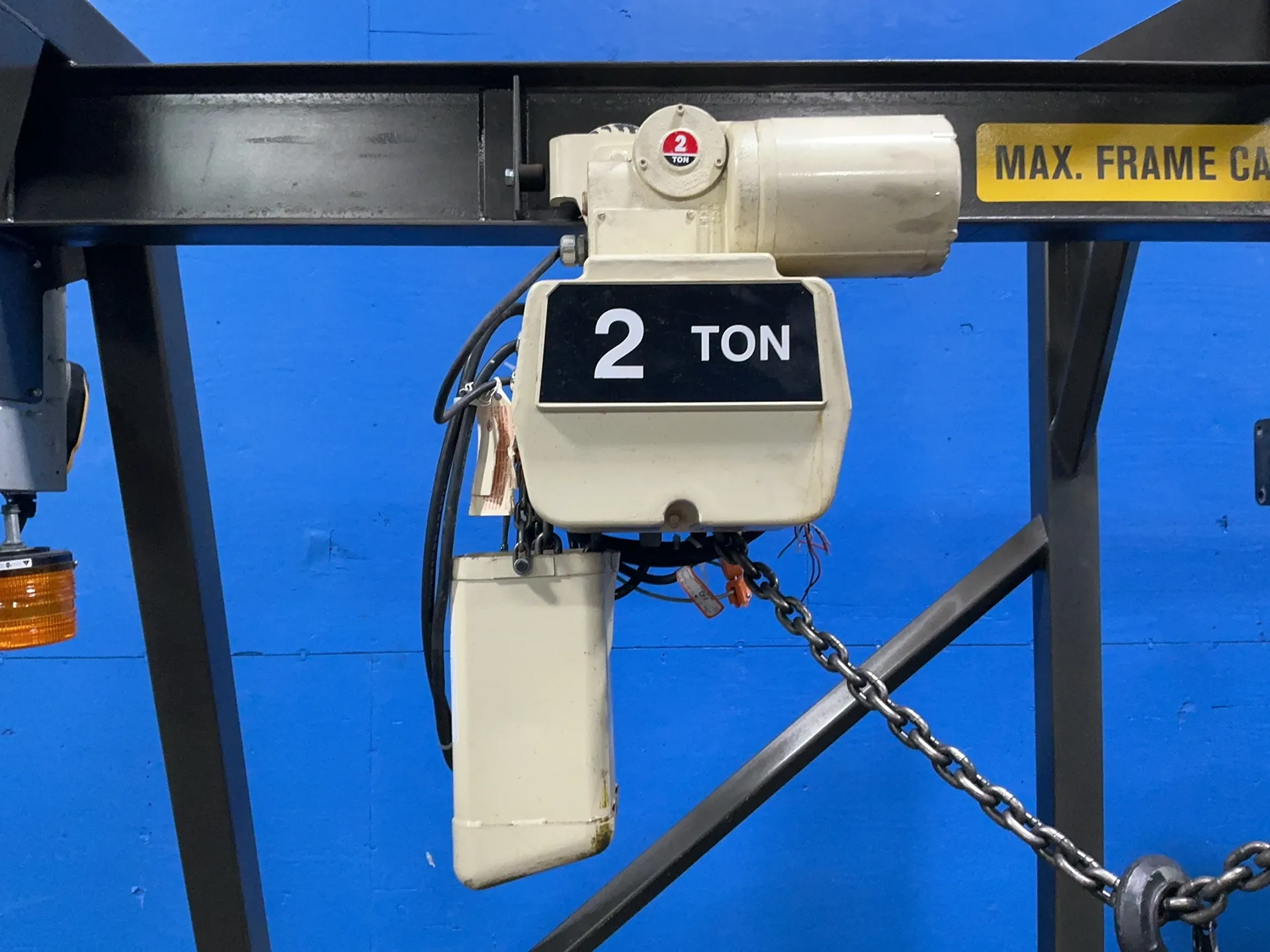 NBE, Bulk Bag Unloader, w/ Hopper, 2 Ton, 16 FPM, 3/60/460 V. - Image 3