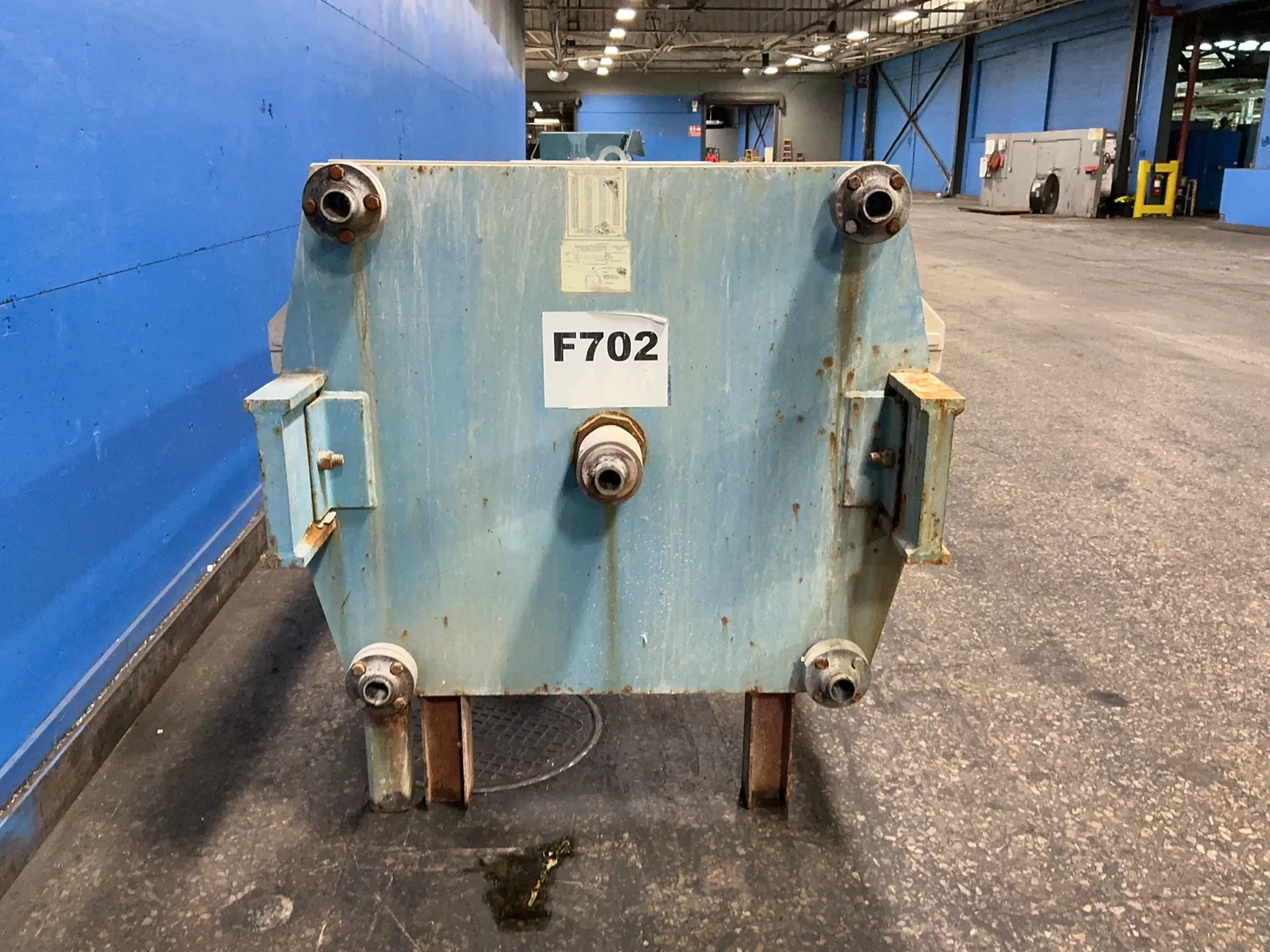 Eimco #M1200FB, Filter Press, 47" X 47" Plates, 115 Ton Max Thrust, 4600 PSI Max Oil Pressure, 1990 - Image 5