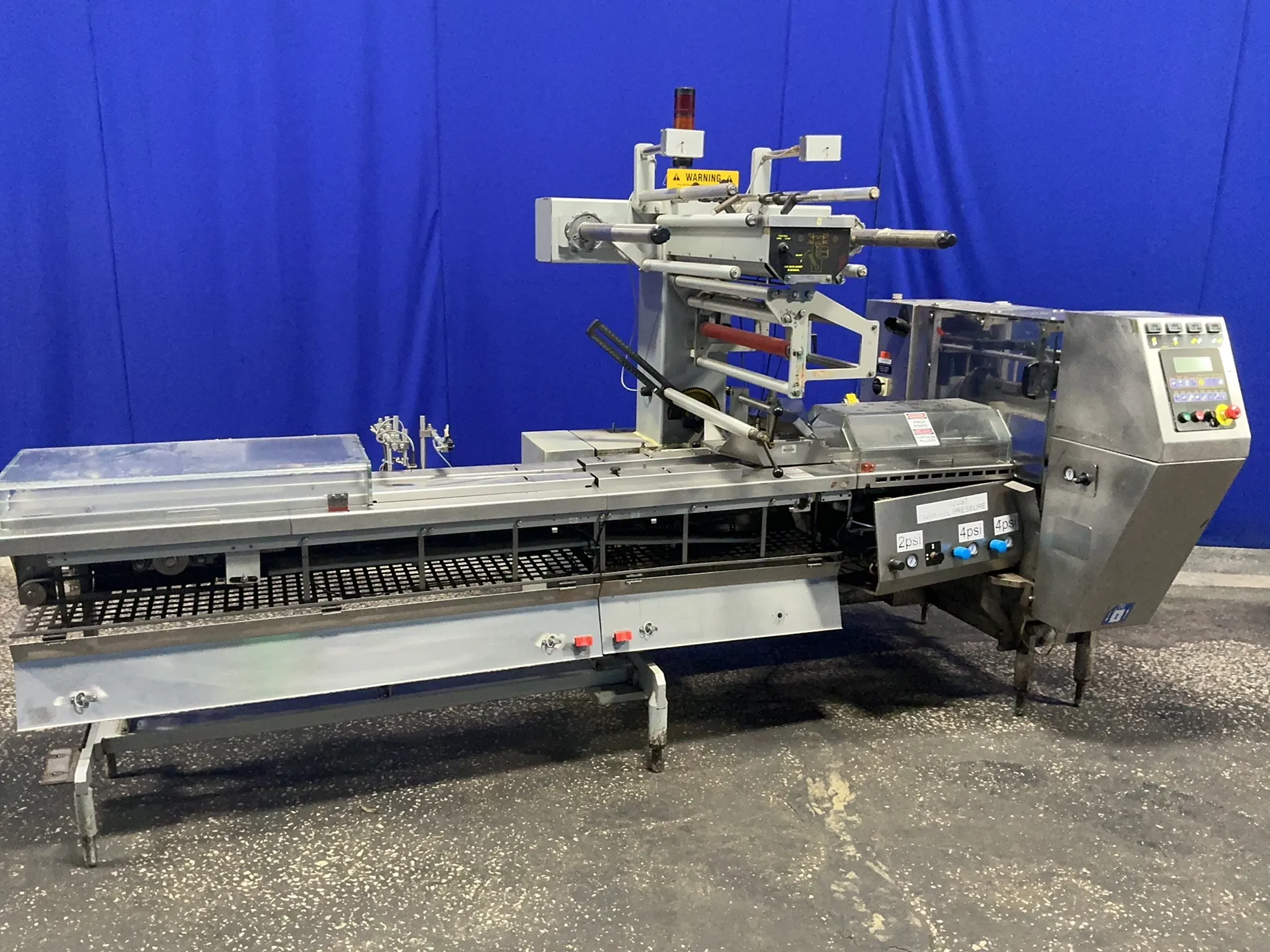 Bosch #Liniun-303, Flow Wrapper, 122" X 2.5" Package Size, 7 A, 3/60/230 V. - Image 2