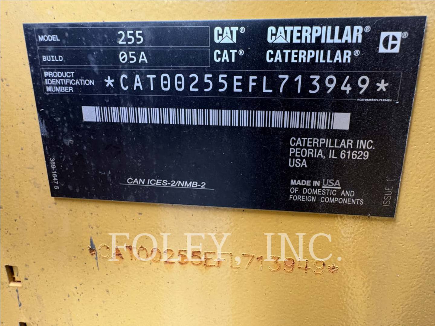 Caterpillar 255-05, 124 hours, S/N: FL713949, 2026 - Image 6