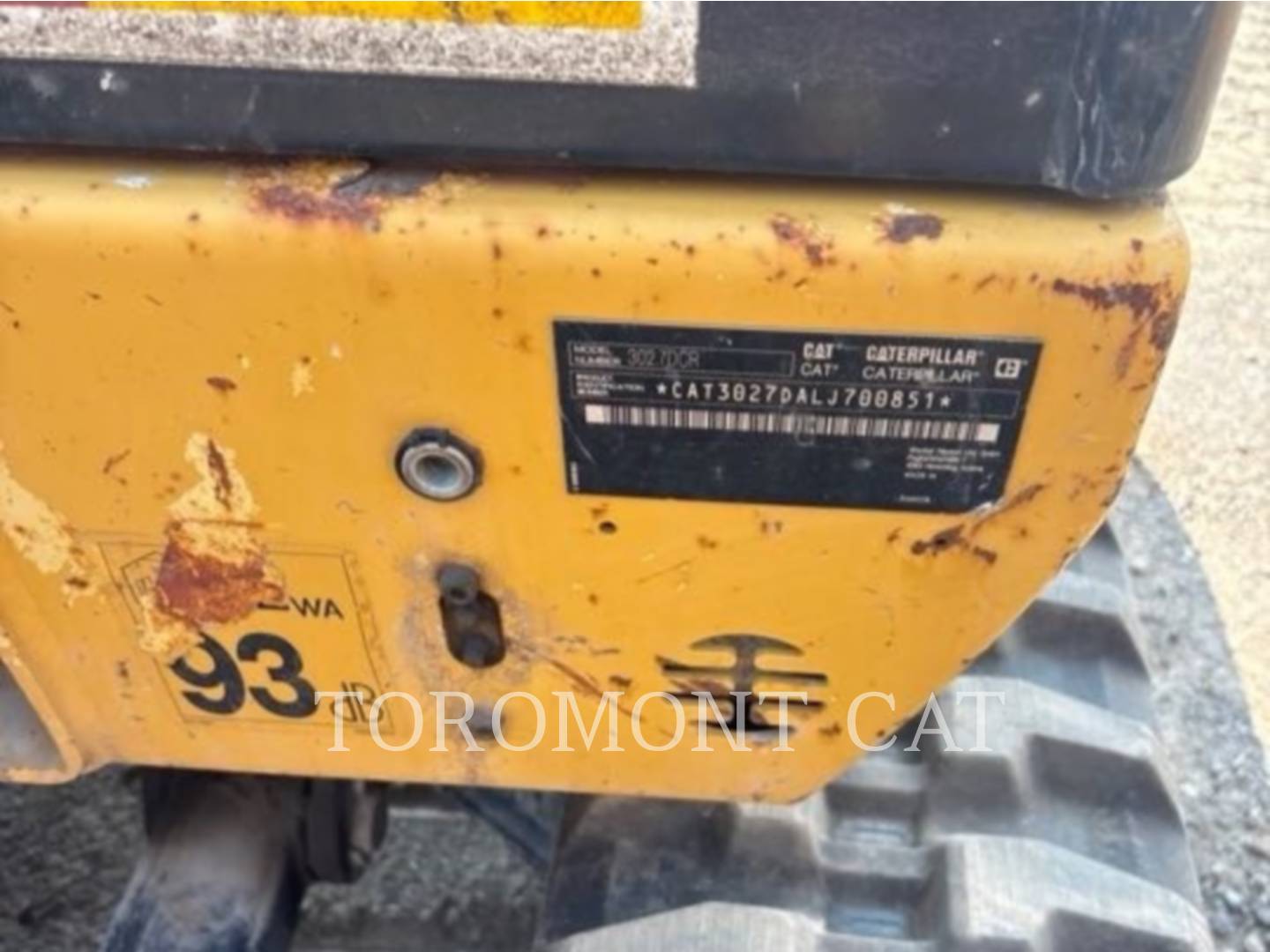 Cat 302.7D, Mini Excavator, 2628 hours, S/N: LJ700851, 2016 - Image 6