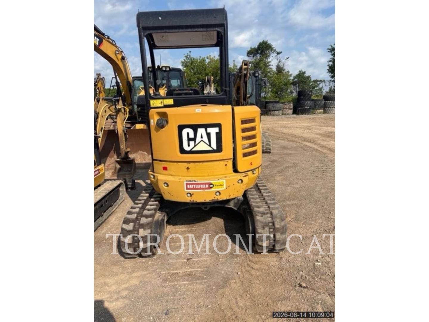 Cat 302.7D, Mini Excavator, 2628 hours, S/N: LJ700851, 2016 - Image 7