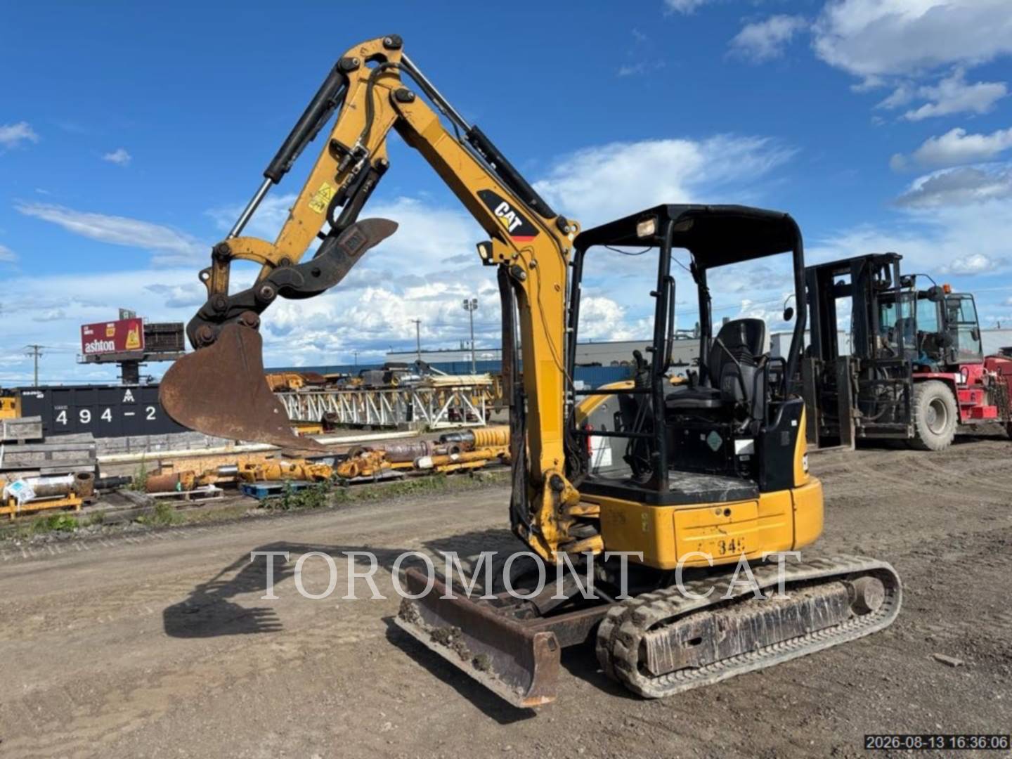 Cat 303E, Mini Excavator, 2029 hours, S/N: HHM01604, 2015 - Image 1