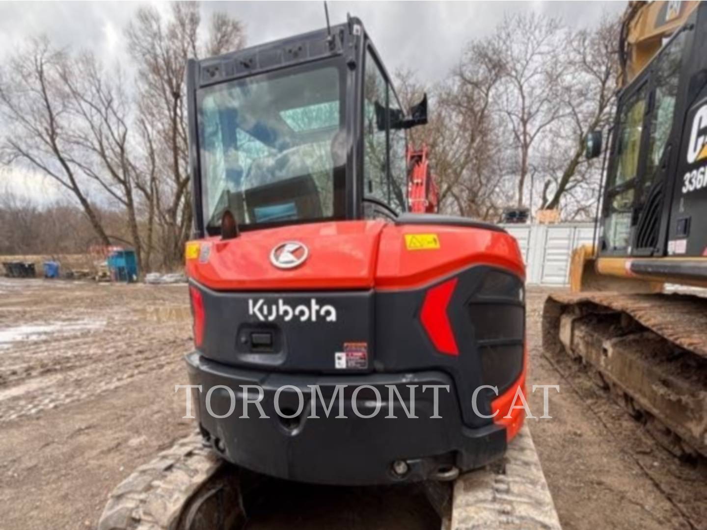 Kubota Tractor Corporation U55-5, Mini Excavator, 1074 hours, S/N: KBCDZ57CAN3A11382, 2022 - Image 5