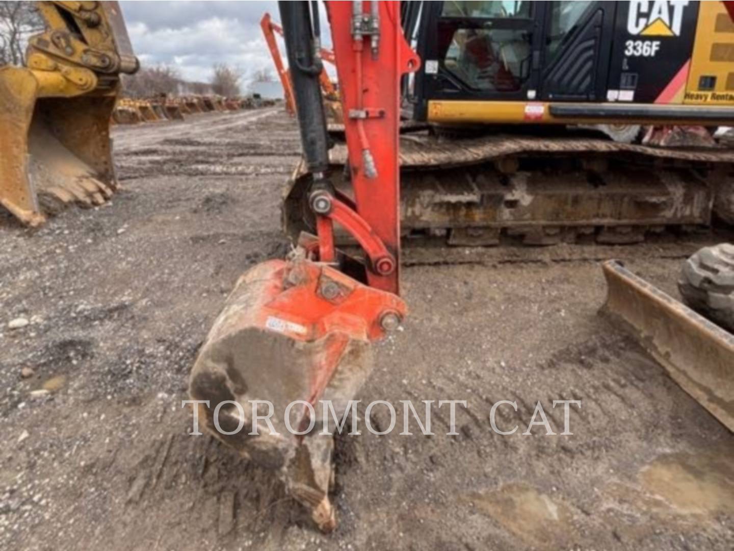Kubota Tractor Corporation U55-5, Mini Excavator, 1074 hours, S/N: KBCDZ57CAN3A11382, 2022 - Image 6