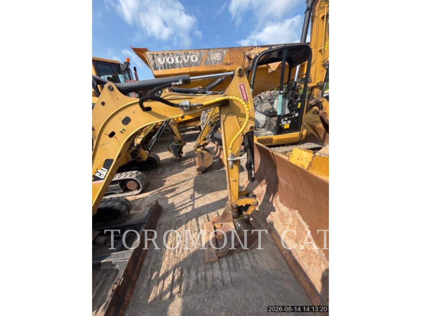 Cat 301.7DCR, Mini Excavator, 1184 hours, S/N: LJ800639, 2016 - Image 8