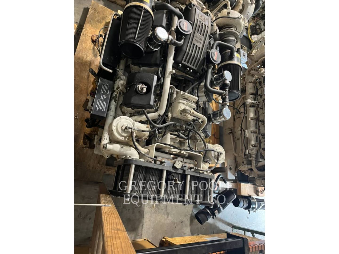 Cat 3412E, 6300 hours, S/N: 9KS01565, 2001 - Image 2