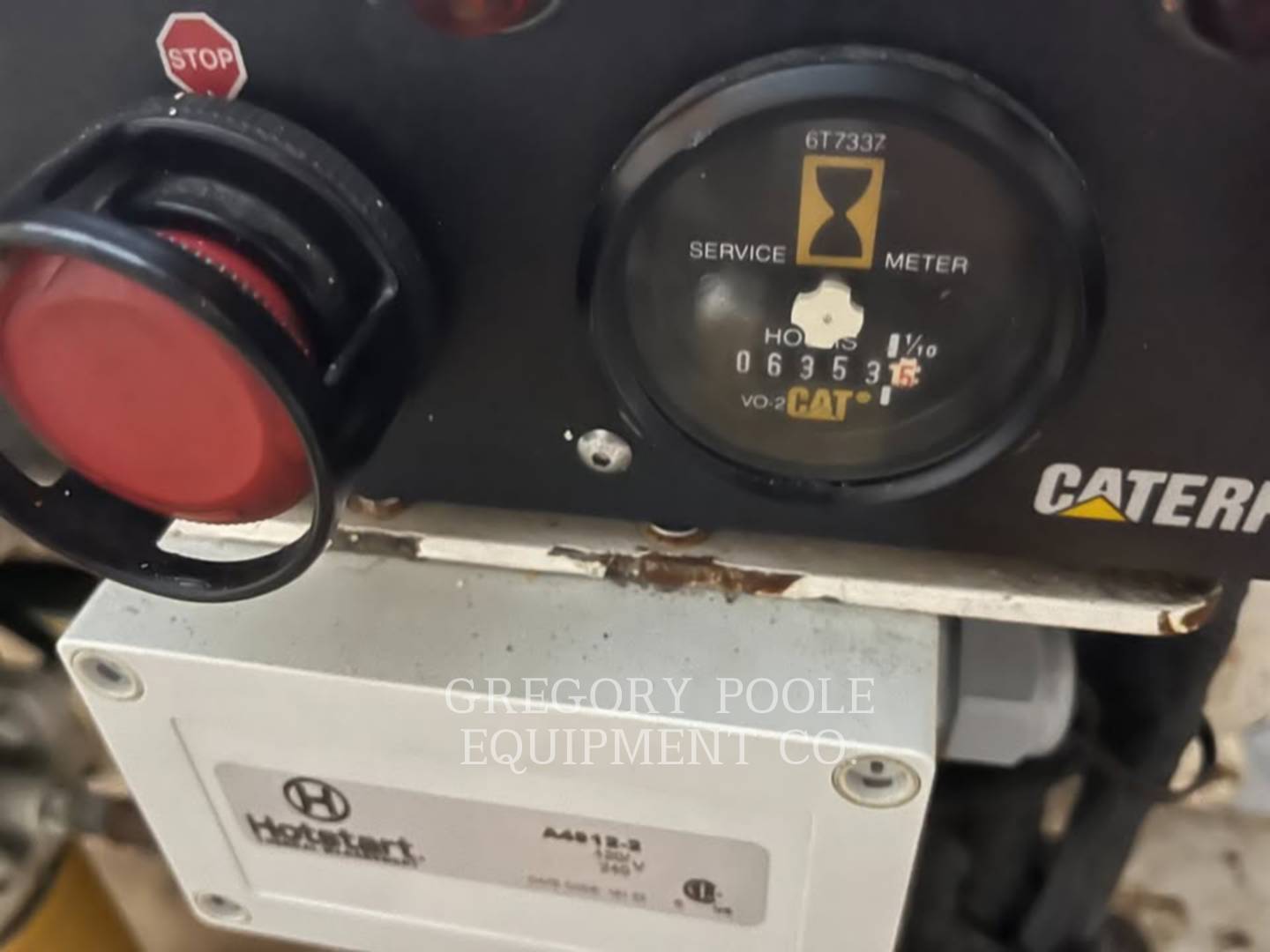 Cat 3412E, 6300 hours, S/N: 9KS01565, 2001 - Image 3