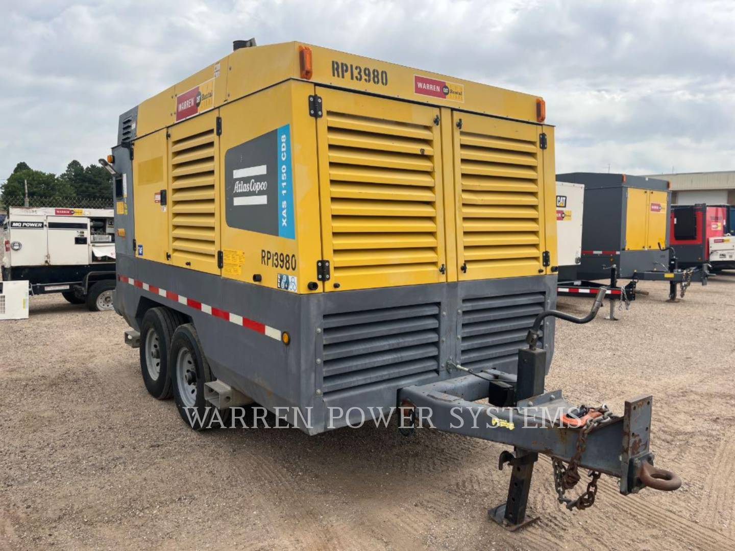 Atlas-Copco 1150XAST4F, Compressed Air, 8546 hours, S/N: HOP091254, 2018 - Image 2