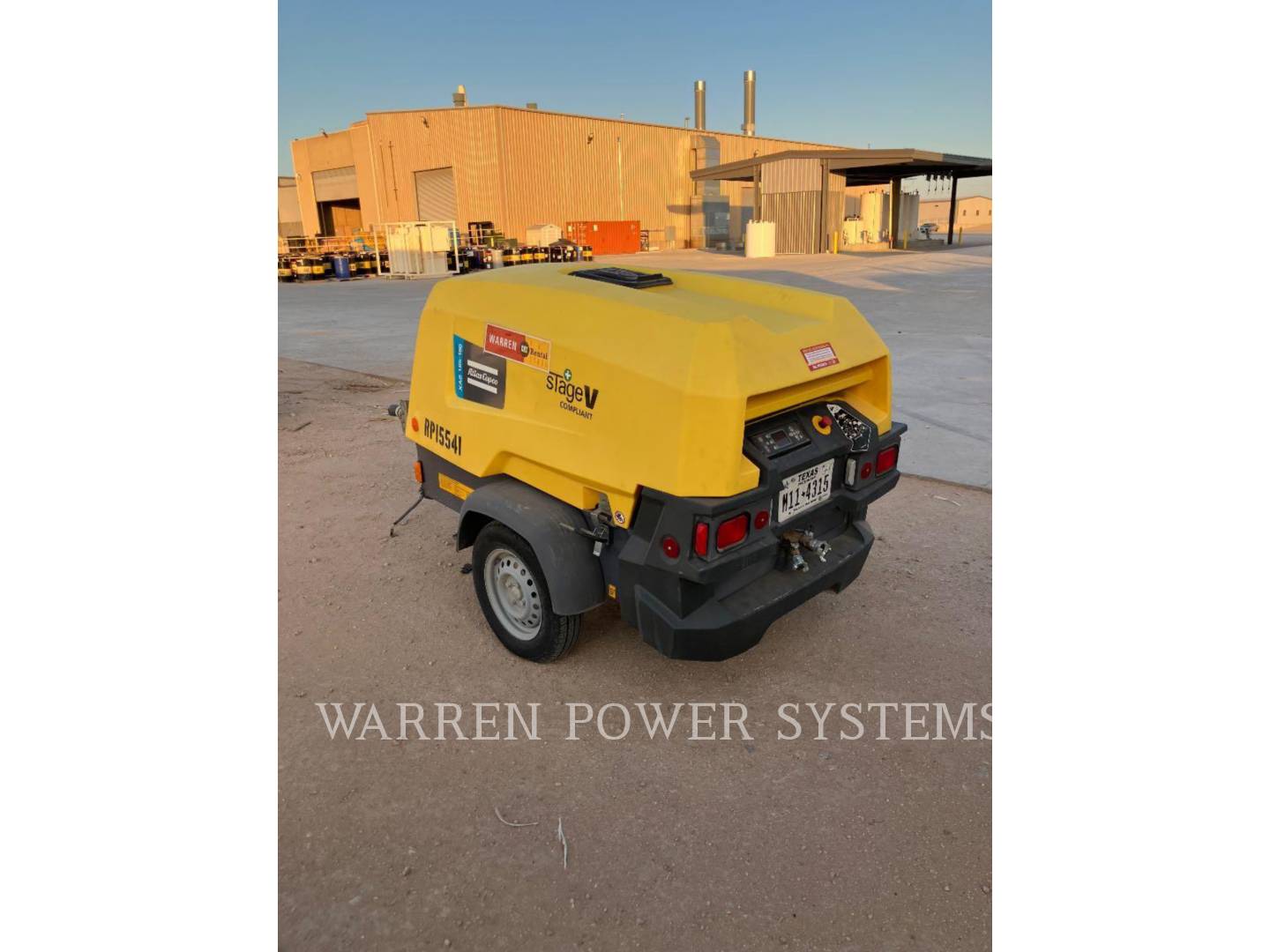 Atlas-Copco 185XAS 150, Compressed Air, 3483 hours, S/N: APP863071, 2022 - Image 2