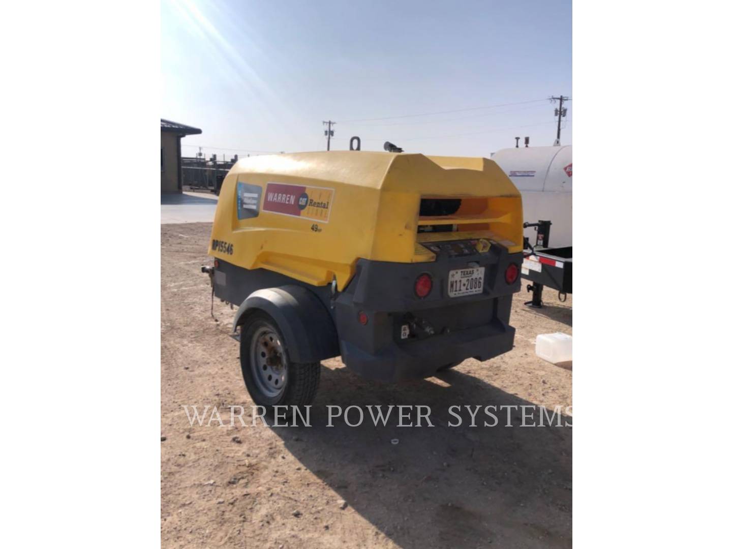 Atlas-Copco 188XAS, Compressed Air, 3698 hours, S/N: UVC201345, 2022 - Image 4
