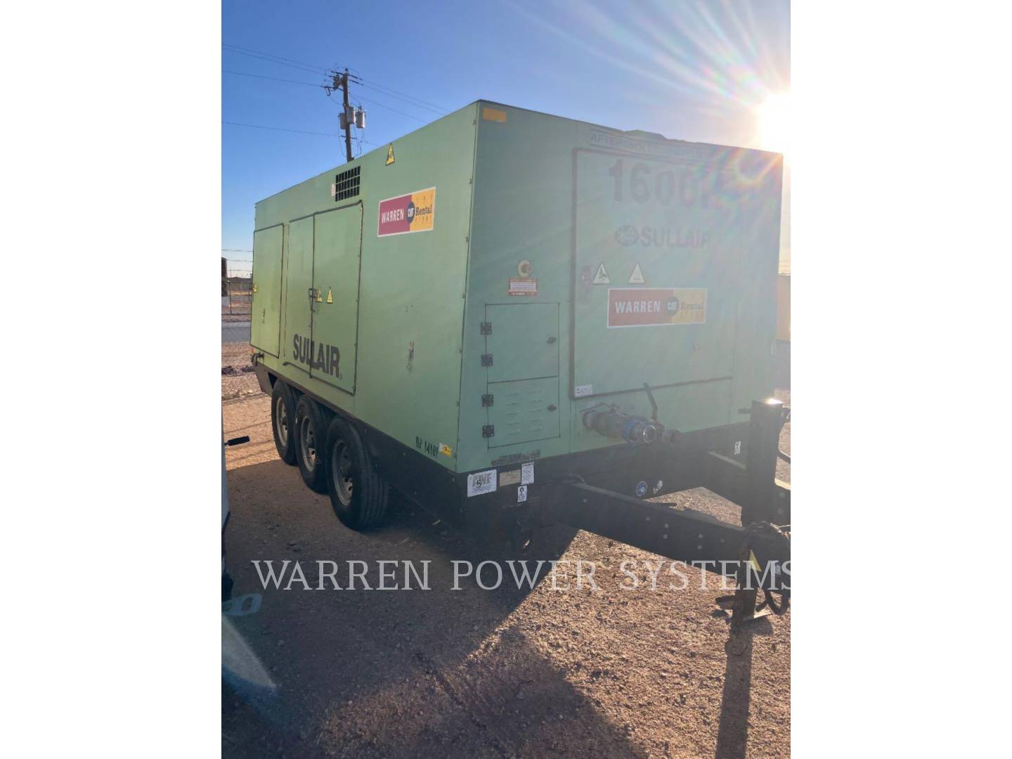 Sullair 1600HAF, Compressed Air, 5259 hours, S/N: 201801190062, 2018 - Image 2