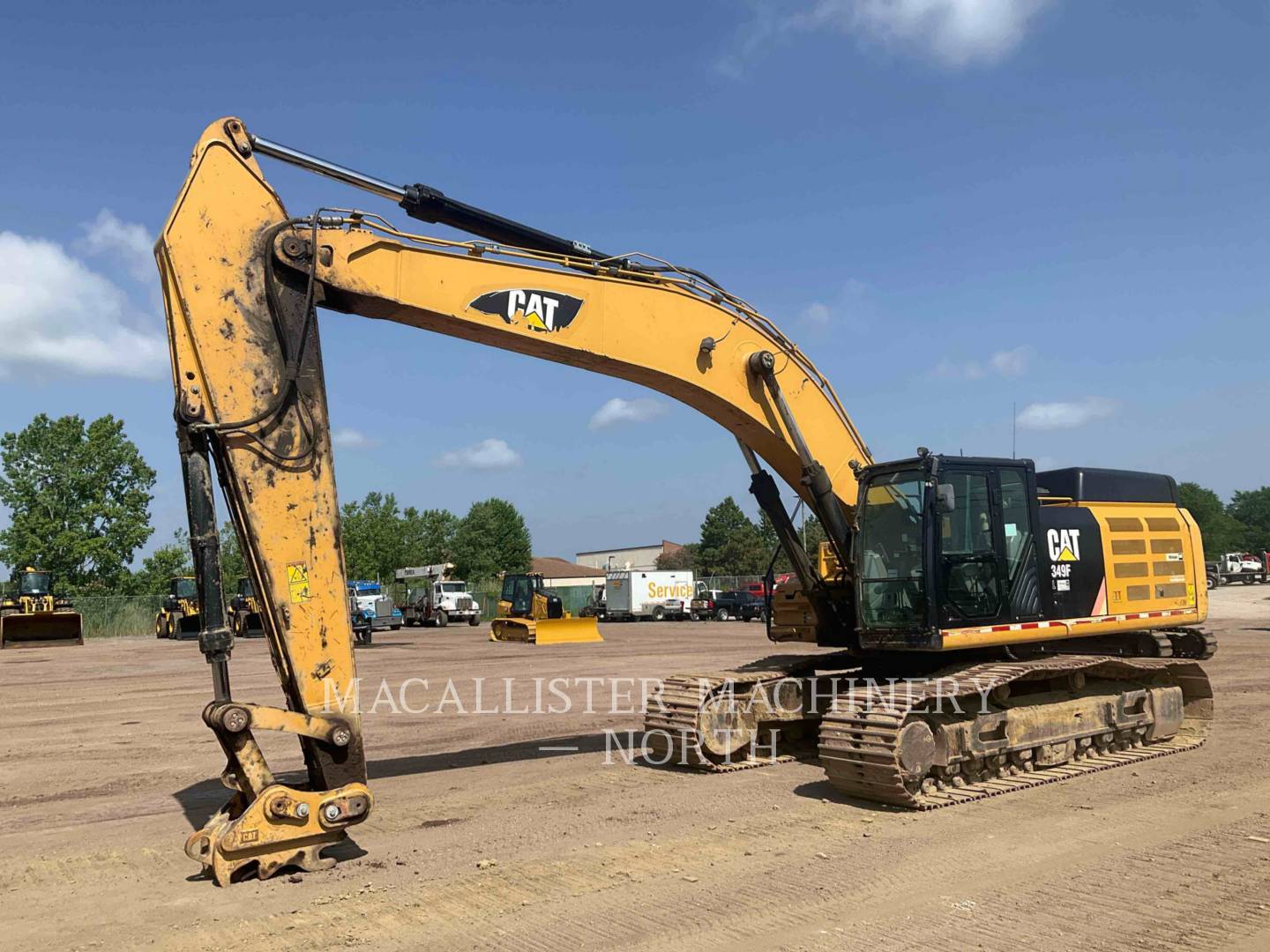 Caterpillar 349FL Q+, Excavator, 15186 hours, S/N: HPD00368, 2015 - Image 1