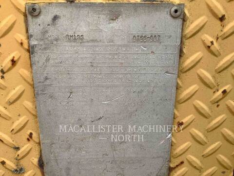 Blaw Knox / Ingersoll-Rand RW195, Asphalt Paver, S/N: 0766007, - Image 5