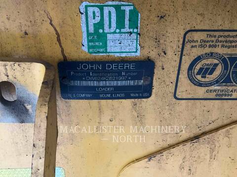 John Deere 624K, Wheel Loader, 13003 hours, S/N: DW624KZ621997, 2009 - Image 8