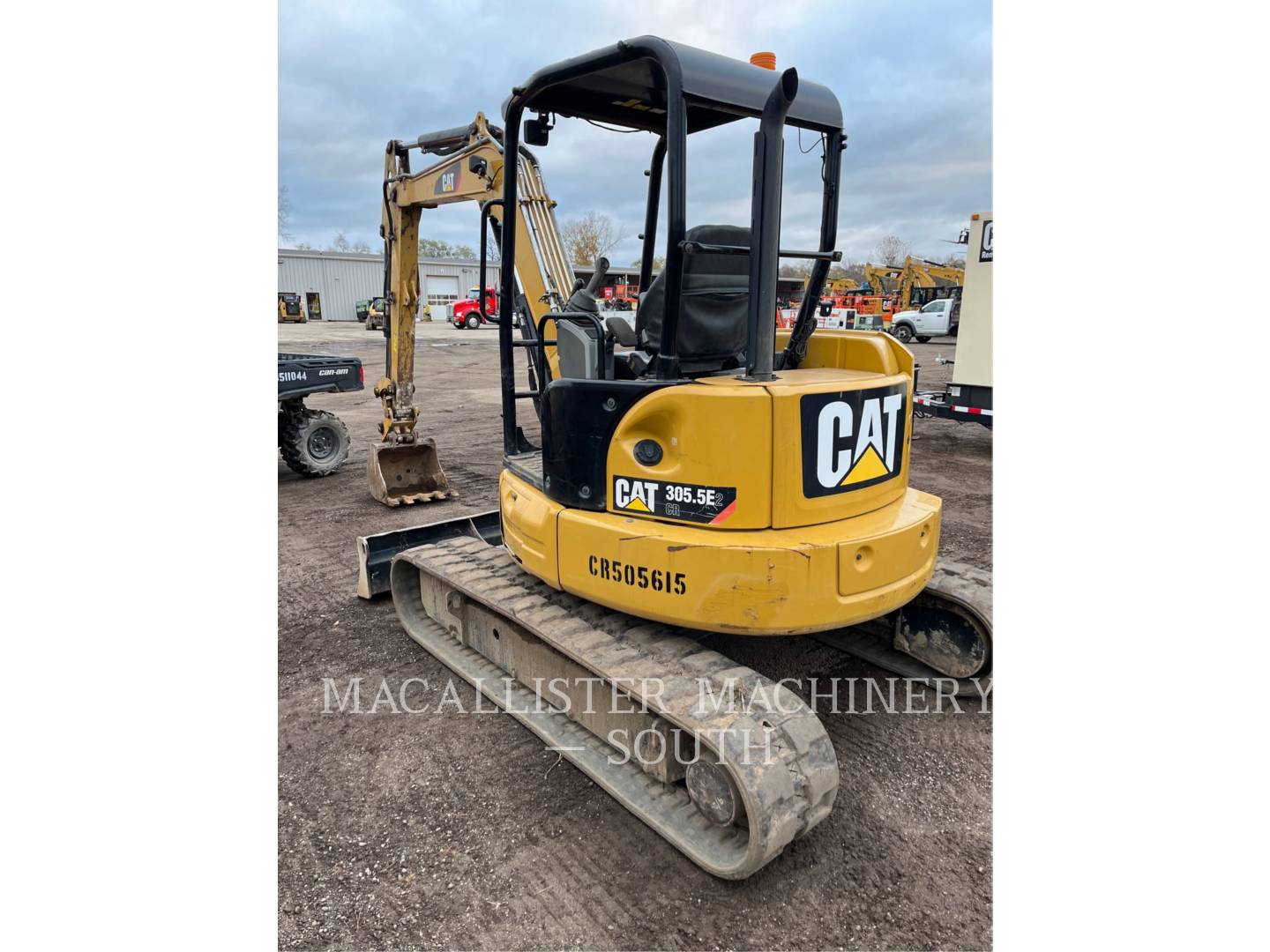 Caterpillar 305.5E2, 2275 hours, S/N: CR505615, 2018 - Image 4