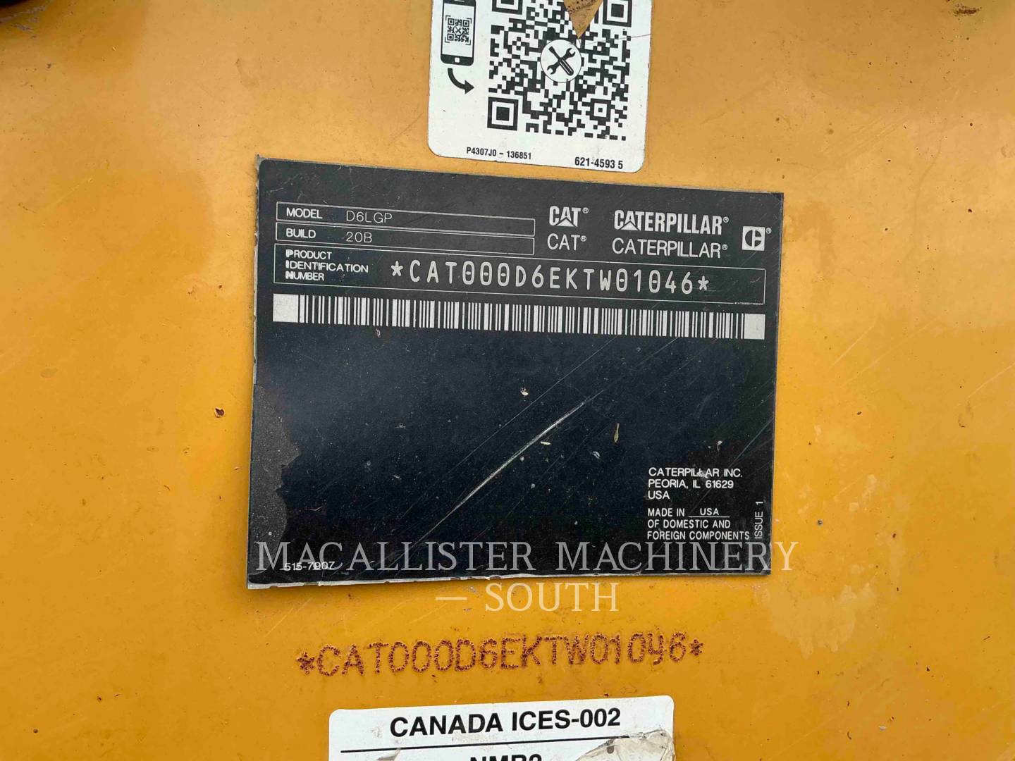 Caterpillar D6 LGP, 3495 hours, S/N: KTW01046, 2022 - Image 6