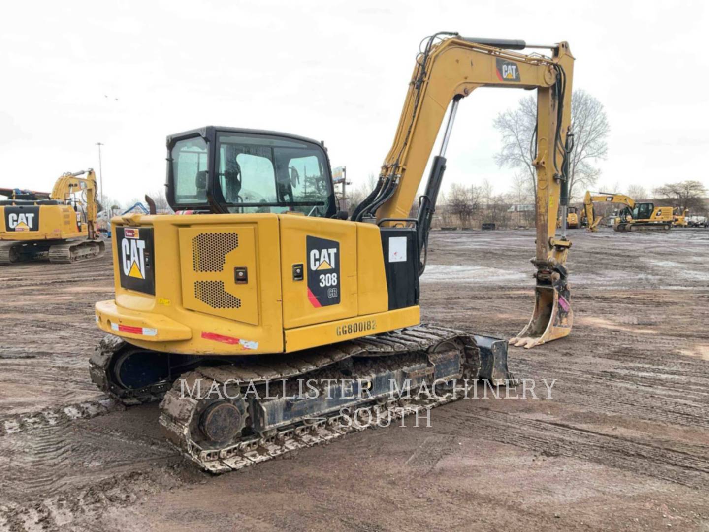 Caterpillar 308, 3750 hours, S/N: GG800182, 2019 - Image 3