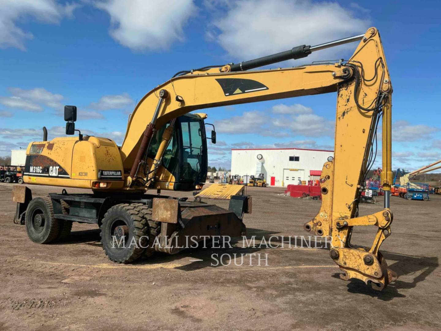 Caterpillar M316C, Wheel Excavator, 4875 hours, S/N: H2C00311, 2006 - Image 2