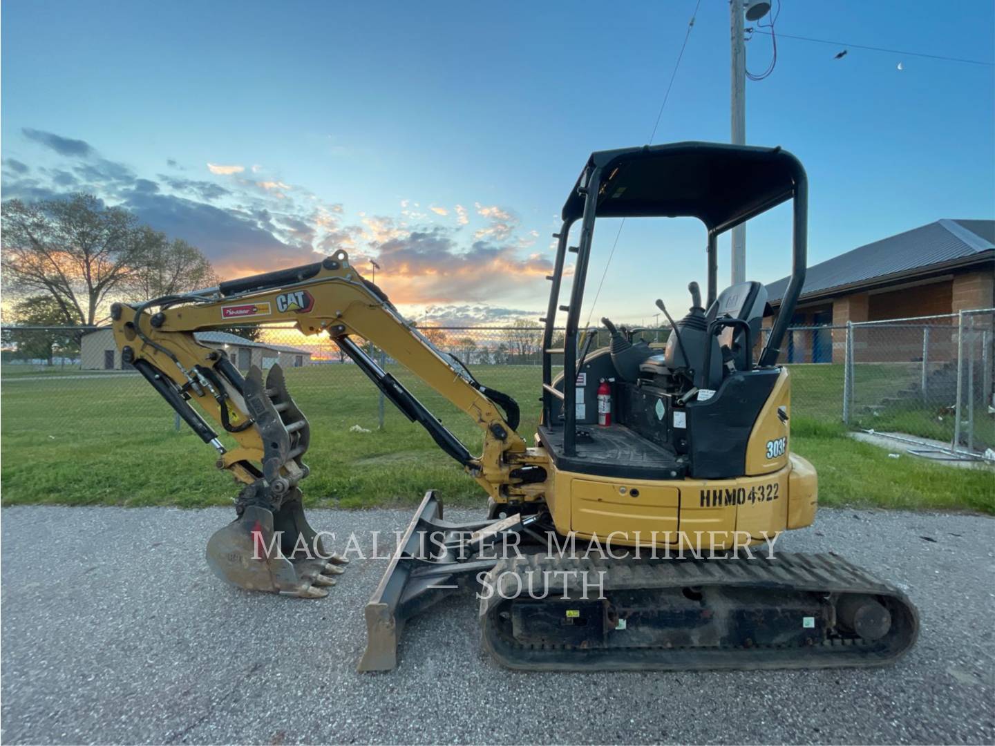 Caterpillar 303ECR, 1275 hours, S/N: HHM4322, 2021 - Image 1