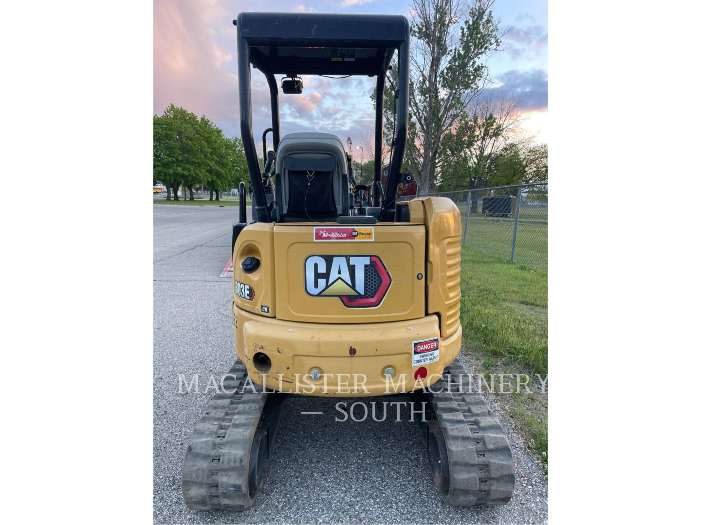 Caterpillar 303ECR, 1275 hours, S/N: HHM4322, 2021 - Image 4