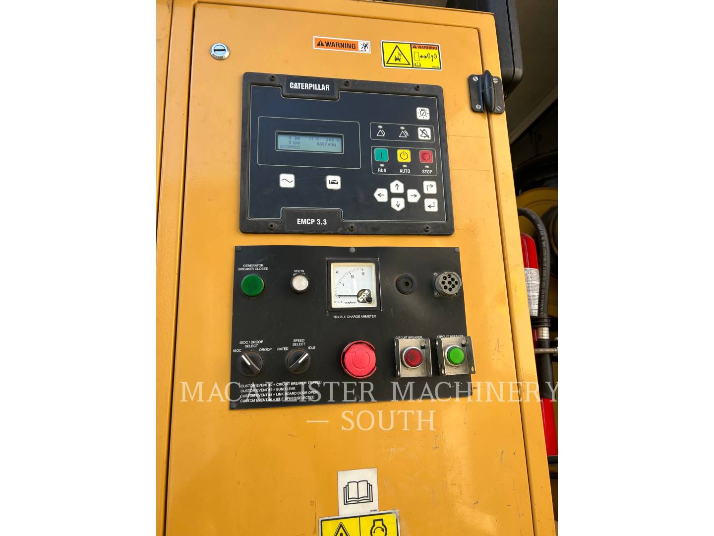 600 KW Caterpillar XQ 600, Diesel, 1800 RPM, 480V, 6368 hours, 2007 - Image 6