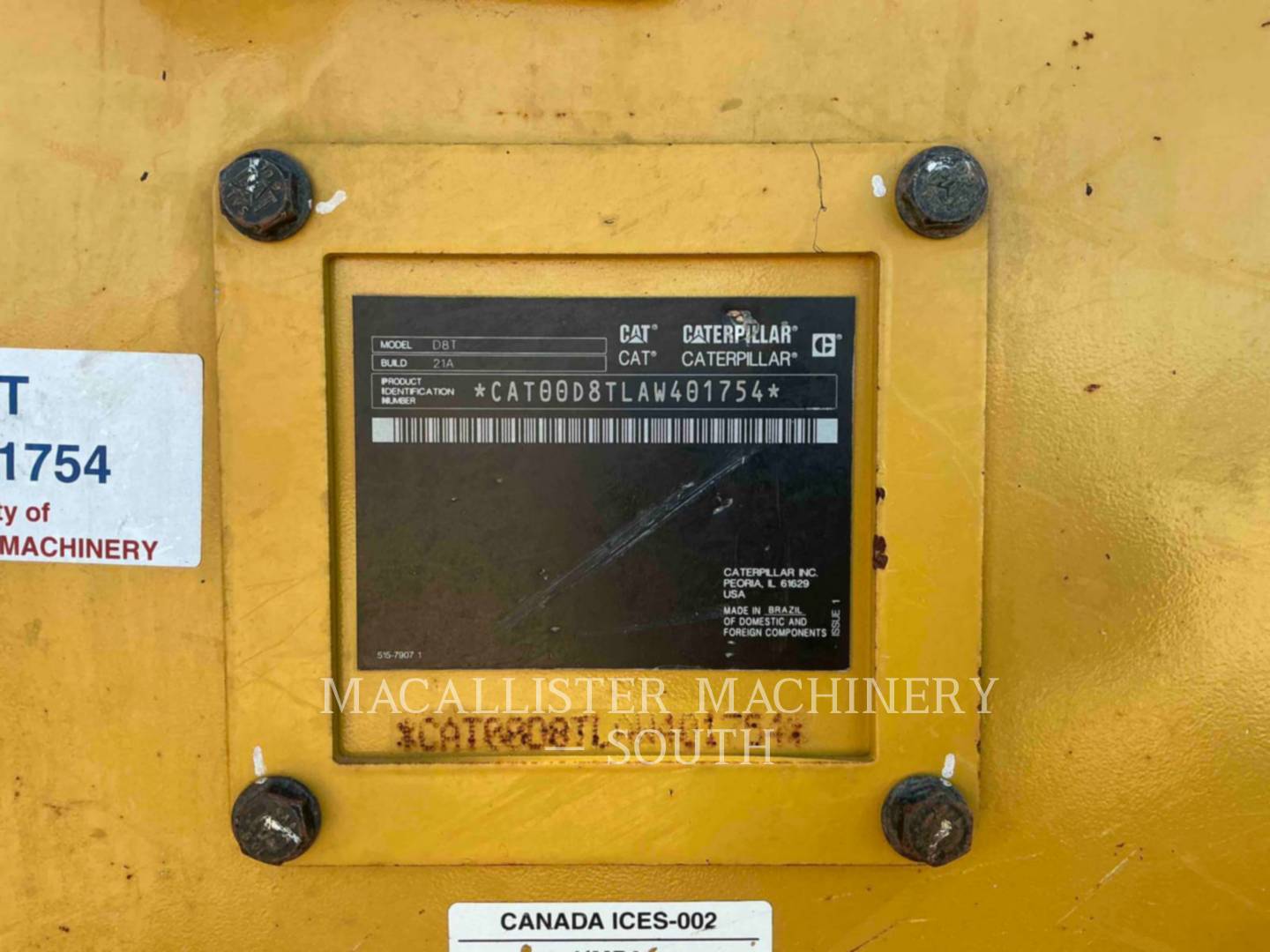 Caterpillar D8T, 3960 hours, S/N: AW401754, 2023 - Image 6