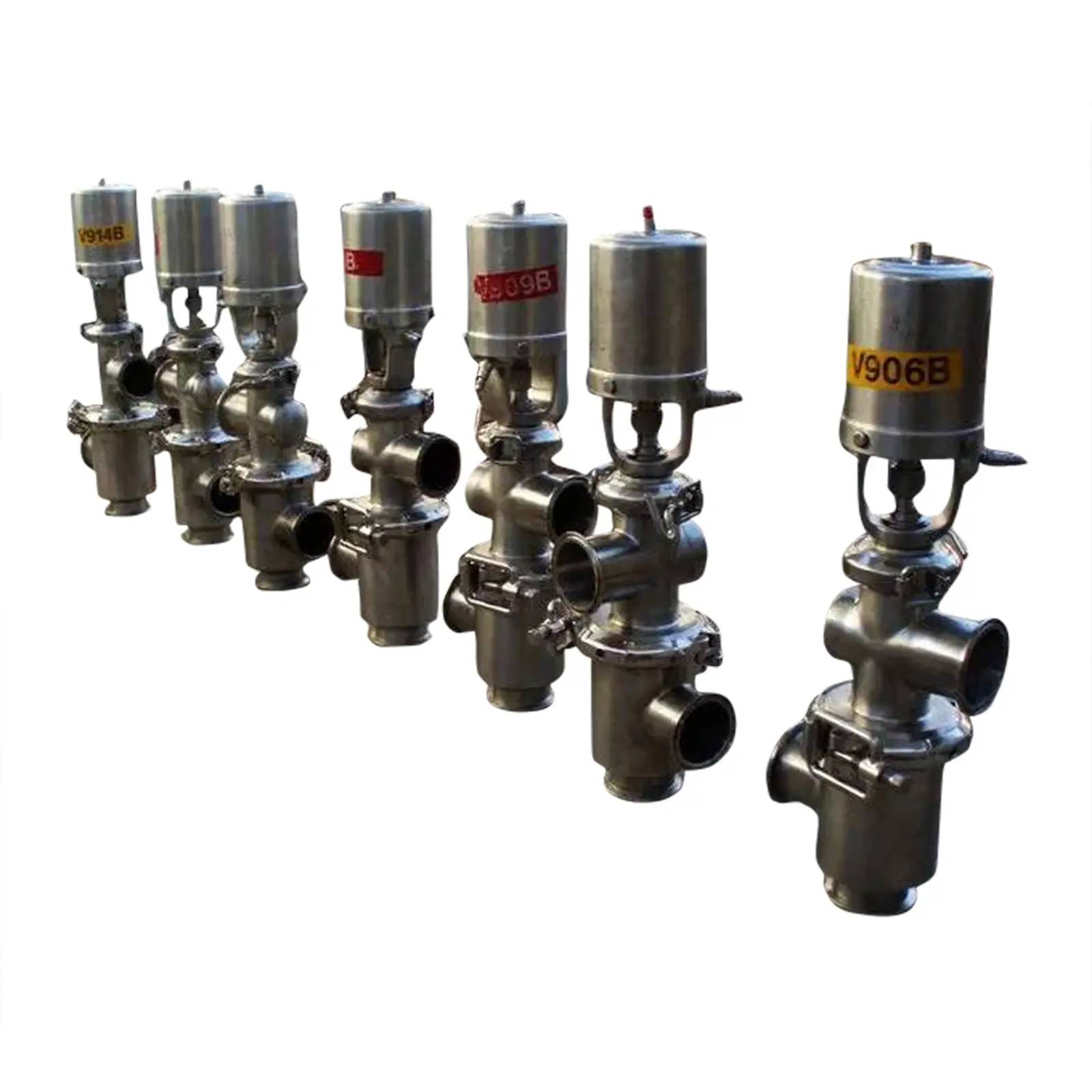 2-1/2" Single Stem Flow Diversion Valve, pneumatic actuated, (3) S-line fittings (5 available) - Image 2